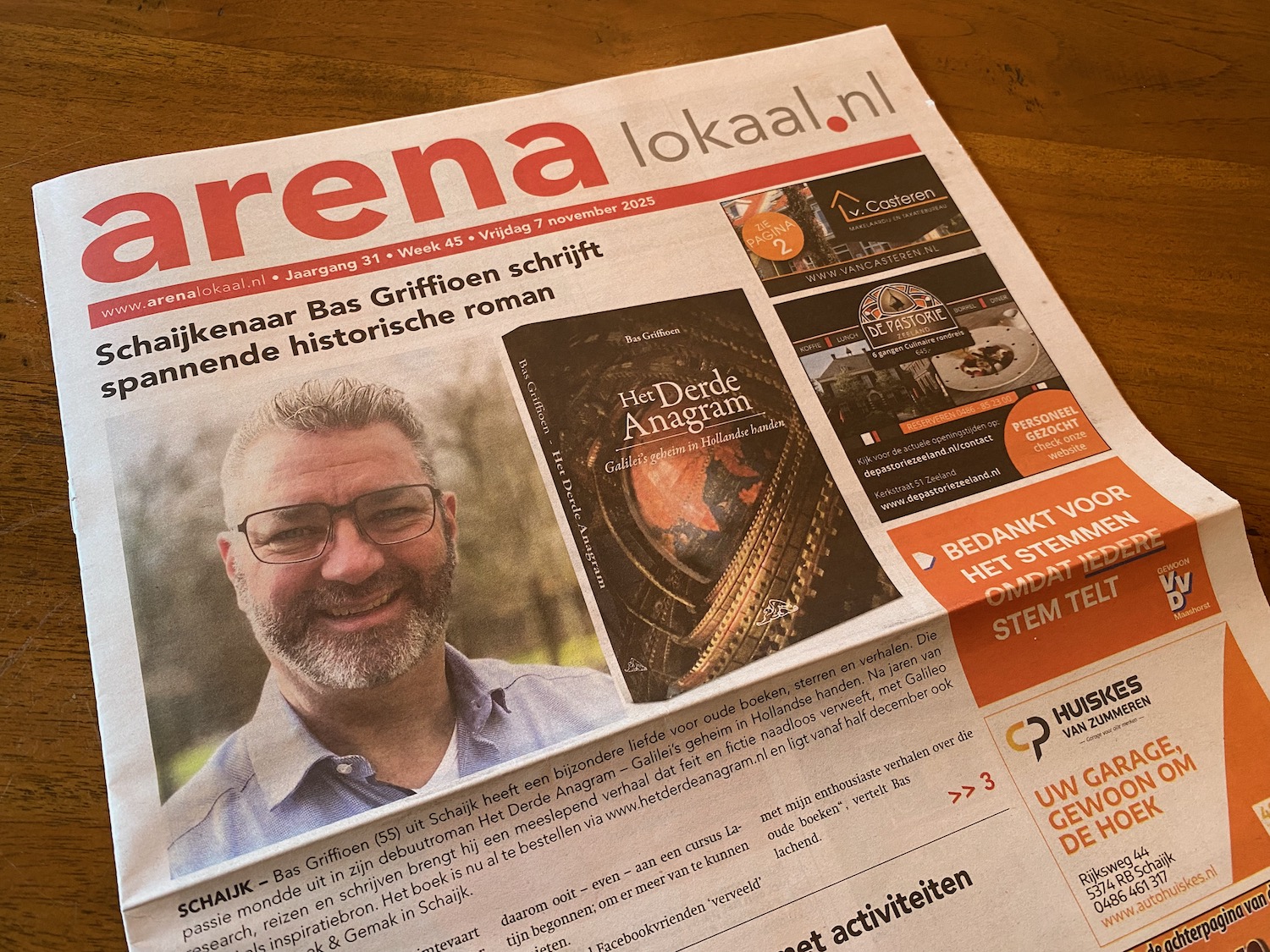 Lees meer over het artikel Voorpagina Arena